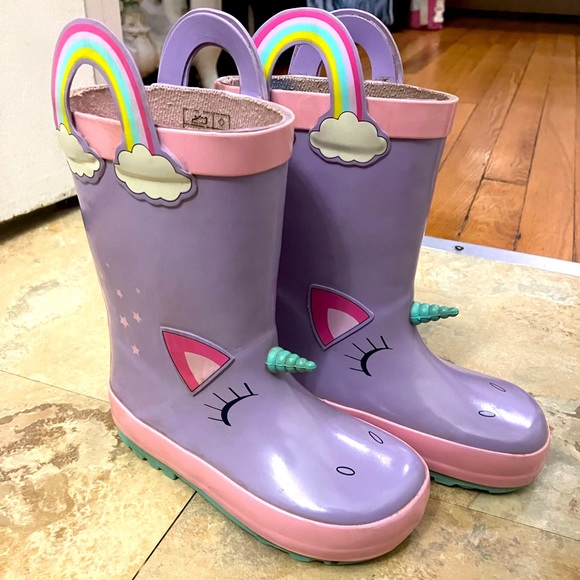 Girls rain boots - Picture 1 of 3